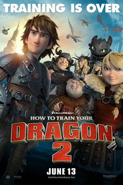 "How To Train Your Dragon 2" كيف تروض تنينك في الجزء الثاني